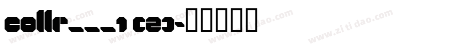 COLLR___1 (2)字体转换